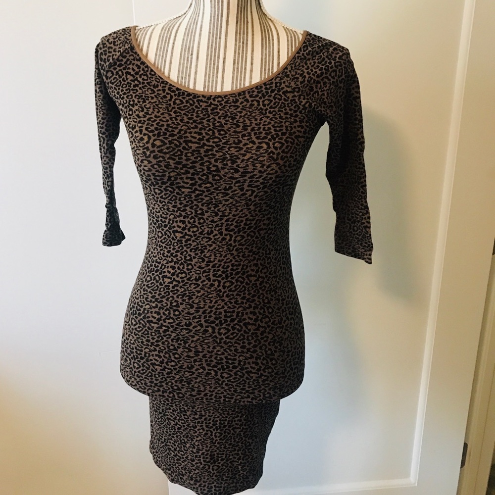 Cheetah Print Dress or Cheetah Tunic - Picture 3 of 4